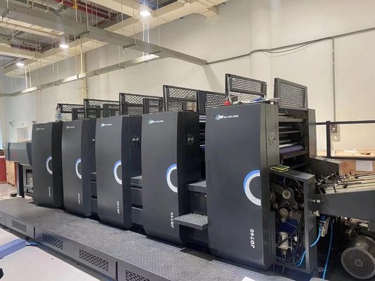 Máquina de impressão de offset litográfica multicolor de formato A2 para impressão de livros