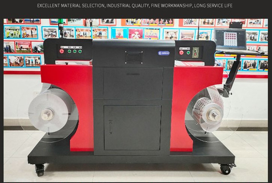 9.14 metros/min Toner seco LED Impressora digital de etiquetas a laser