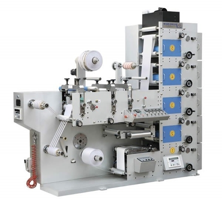 Impressora de etiquetas UV flexográficas com cilindro de anilox cerâmico