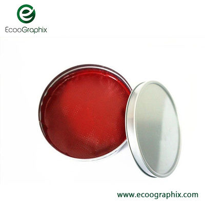 ECOO-INK-F Tinta de impressão offset à base de solvente vermelho com duração de 3 anos, em 1 ou 2,5 kg/ lata e 6 latas/cartão