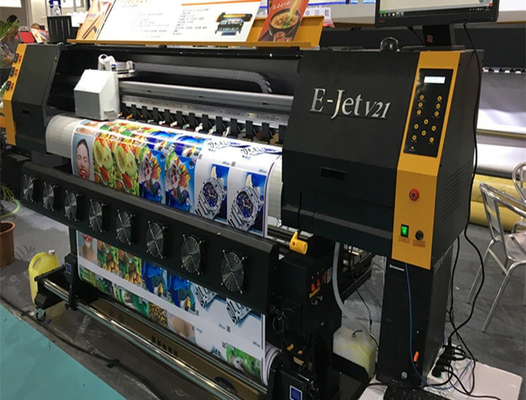 Máquina de impressão textil de jato de tinta digital de sublimação de rolo a rolo