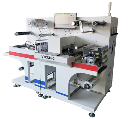 Automático All-in-One Digital Label Finisher Label Die Cutter com laminagem de corte e folhas