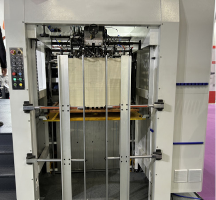Máquina automática de corte e esboçamento a moagem com dispositivo de descolagem automática