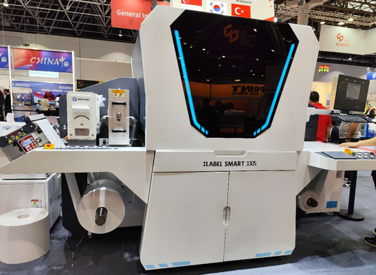 Impressora de jato de tinta UV automática de rolo para rolo de rolo digital em cores completas