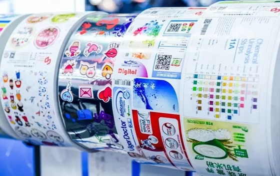 Impressora de jato de tinta UV automática de rolo para rolo de rolo digital em cores completas