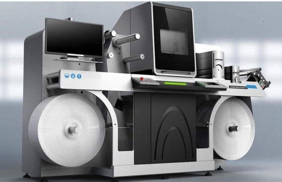 10 a 160 mm Máquina de estampagem e vernizamento de folhas de etiquetas