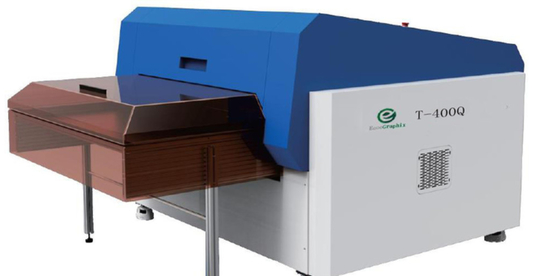 Máquina CTP térmica de 2400 Dpi com punção em linha e carregador automático