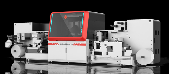 Ecoographix Sistema de Impressão Digital a Jato de Tinta Máquina de Impressão de Etiquetas Modular 330