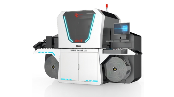 Máquina de impressão de etiquetas digitais a jato de tinta de 80-330 mm de largura
