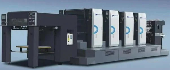 Impressora de offset multi-color de formato 4 UP