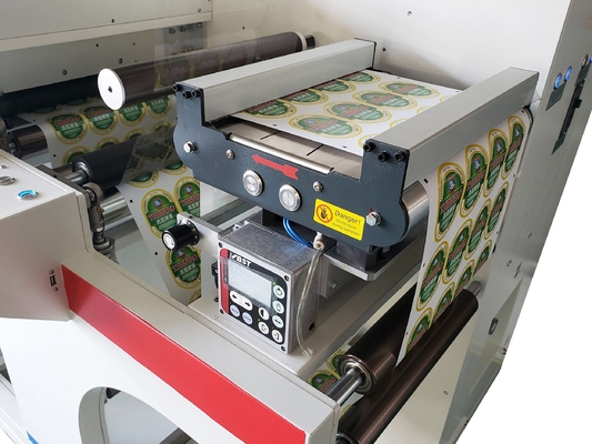 Máquina de corte de etiquetas digitais VD3350 de alta velocidade e alta produtividade com corte e rebobinagem