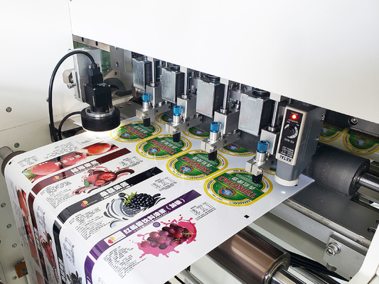 Máquina de corte de etiquetas digitais VD3350 de alta velocidade e alta produtividade com corte e rebobinagem