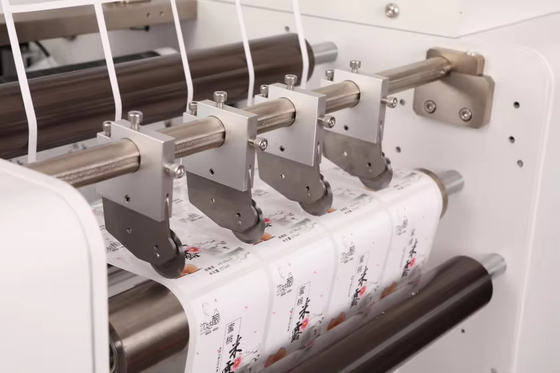 Uma estação seis cabeças VD3350 Digital Auto Etiqueta de alimentação máquina de corte a die