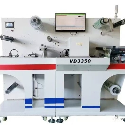 ECOO VD3350 Max 100m por minuto Digital Label Self Adhesive Sticker Slitter