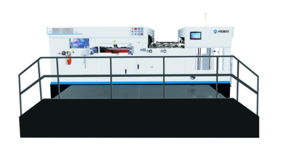 Máquina de corte e descolagem de folhas 1080 mm