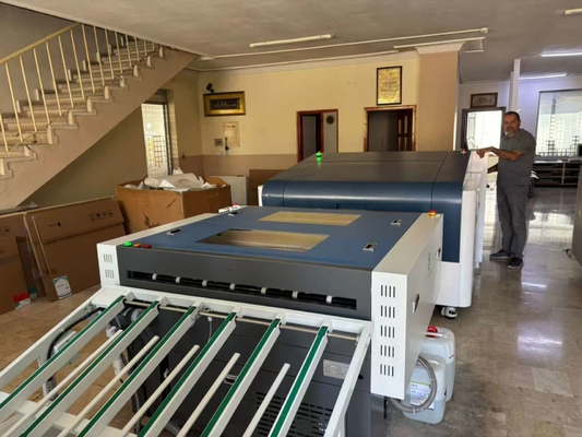 Máquina automática de fabricação de chapas de alta velocidade CTP térmica