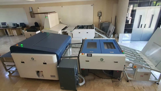 Máquina de fabricação de chapas CTP térmicas automáticas de alto desempenho com alta resolução