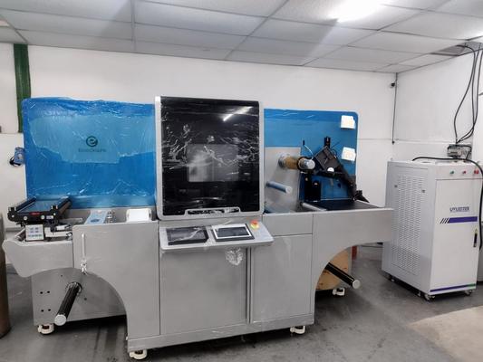 Máquina de Impressão Digital de Rótulos de 430mm com Resolução de 1440*360 dpi e Velocidade de 10m/min - 60m/min