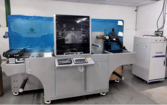 EcooSpark UV Piezo LED Curing Digital Label Printing Machine Aumentando a eficiência