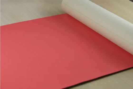 13000 rph Red UV Resistant Printing Blanket Para Impressão de Embalagens