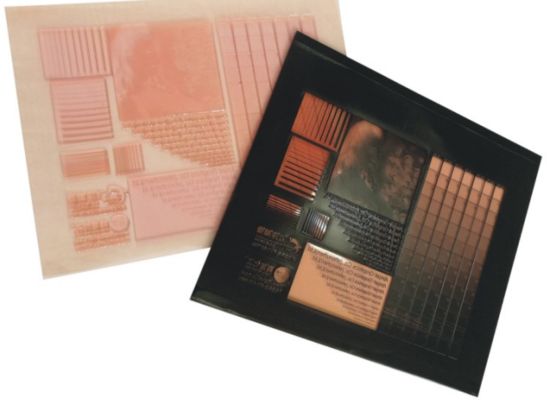 Chapa de impressão CTP polímero para verniz localizado Flexo 1,7mm