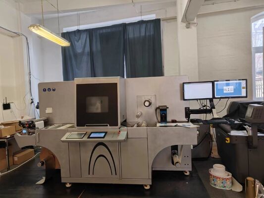 Máquina de Embelezamento de Rótulos Digitais sem Necessidade de Placa, Resolução de 1440*360 dpi e 3 Anos de Garantia