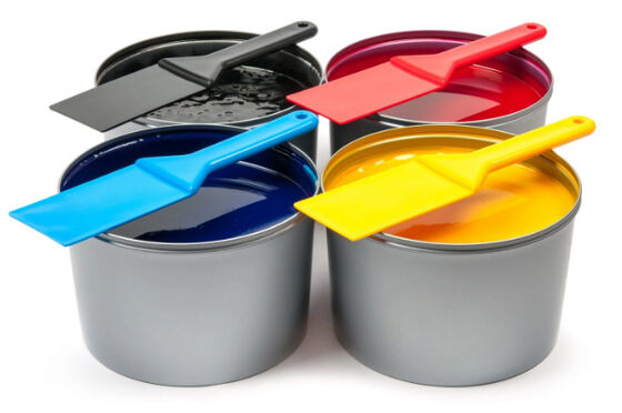 CMYK Tintas offset para impressão de jornais