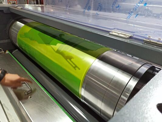 Máquina de verniz UV B1 com revestimento total e CE