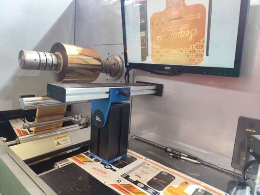 Máquina de estampação de papel de papel de rolo digital de etiquetas de vinho