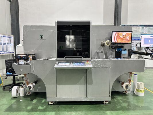 Máquina de embelezamento digital de rolo para rolo Ecoospark