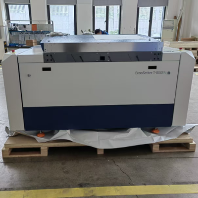 Máquina térmica automática para fabricar placas CTP com sistema de imagem de 32 canais, resolução de 2400 dpi e 16 placas por hora