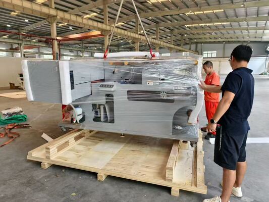 Máquina de impressão de etiquetas digitais, folheamento e corte a óleo