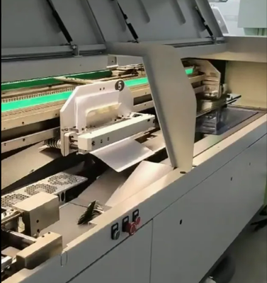 5 Grampos EVA Glue Digital Book Perfect Binding Machine com 2000 ciclos/h