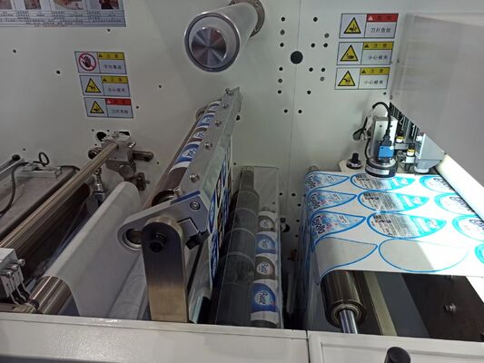 máquina cortando da lâmina do motor da etiqueta do rolo de 330mm Digitas