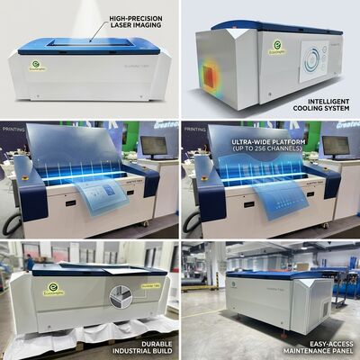 Máquina de placa CTP para impressão deslocada 2400dpi 28 PPH Platesetter térmico para impressão de livros comerciais