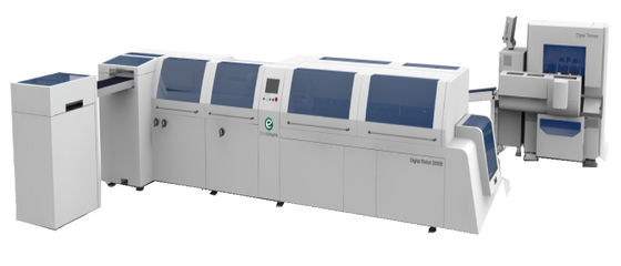 1600 Cycles/H apressam a máquina de emperramento do livro de Digitas com 4 braçadeiras