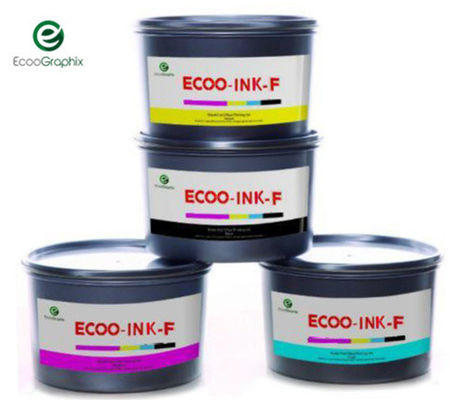 Tinta de impressão deslocada de alto brilho de Sheetfed para imprimir dos folhetos