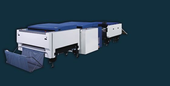 A placa que alimenta a 2400 Dpi a única gaveta Prepress a produção da linha