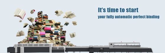 15 Grampos 5000 Ciclos/H Máquina de Enlace de Livros para Papelões Exquisitos