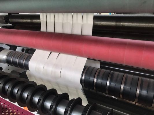 Papel térmico automático que corta a máquina do rebobinamento com cortador