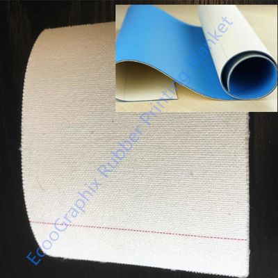 25m/Roll cobertura de borracha da impressão de offset de Sheetfed de 4 dobras