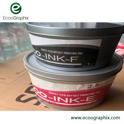 O pigmento 2.5KG deslocou a tinta de impressão CMYK de Sheetfed