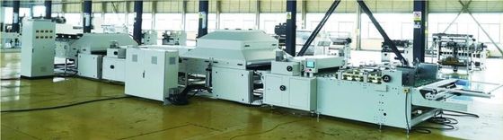 máquina de revestimento UV de 15m/Min Single Head Corrugated