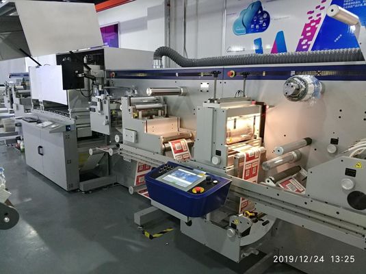 folha da etiqueta da etiqueta de 330mm Digitas que carimba a impressora a jato de tinta do verniz