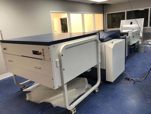 4 cassetes 400×300 mm RS485 75PPH Máquina de placas CTP