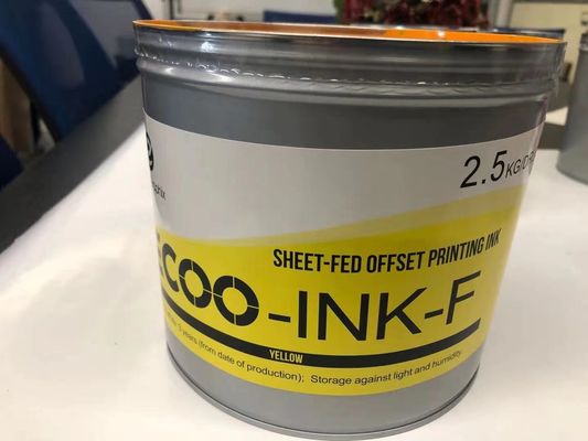 Tintas imprimindo UV 2.5kgs/Tin de Sheetfed do offset seco rápido de CMYK