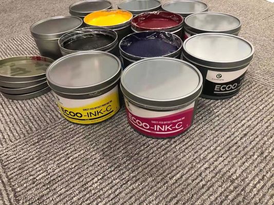 Tintas imprimindo UV 2.5kgs/Tin de Sheetfed do offset seco rápido de CMYK
