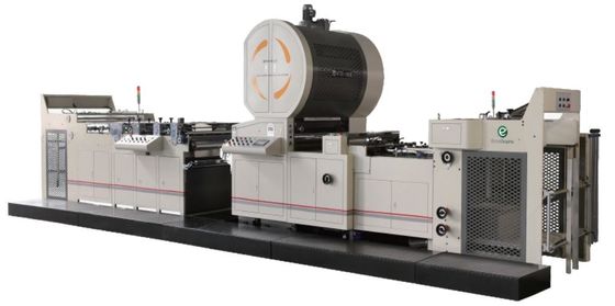 Máquina laminadora automática multifunção com base de solvente 60m/min