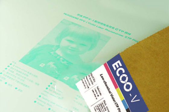 Jornal que imprime a placa violeta negativa de Digitas Photopolymer CTP