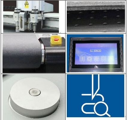 Folha ondulada do cartão que carimba a máquina cortando 1200mm/s